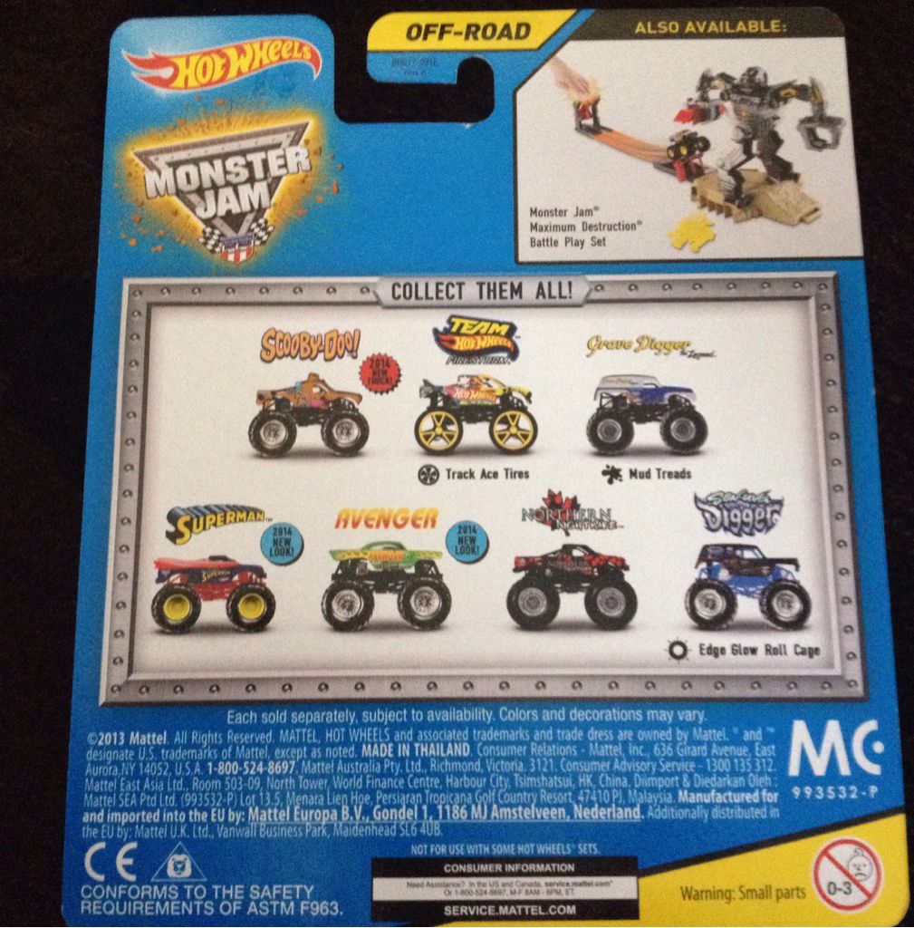 Monster Jam - Monster Jam toy car collectible - Main Image 2