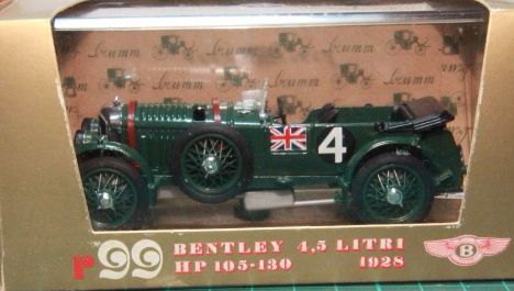 BENTLEY #4 - #4 toy car collectible - Main Image 2
