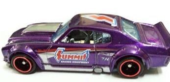 Treasure Hunt Super 1970 Chevy Chevelle SS - Workshop toy car collectible - Main Image 2