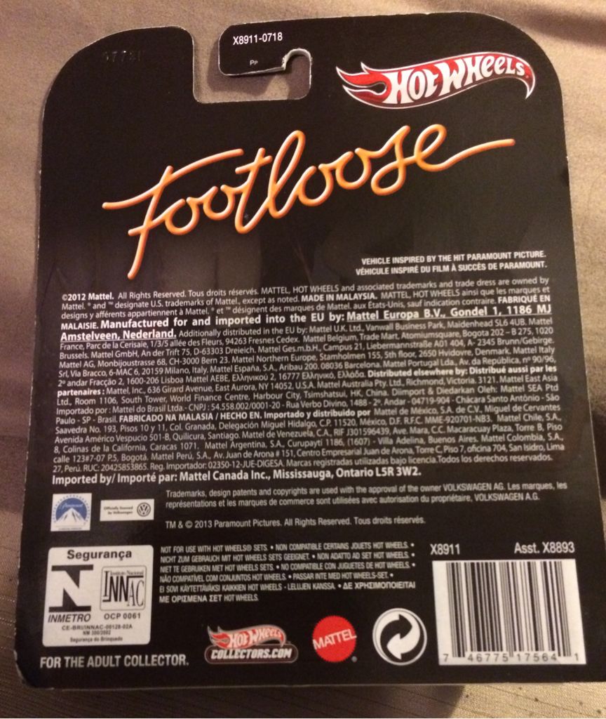 Volkswagen Beetle - Footloose toy car collectible - Main Image 2