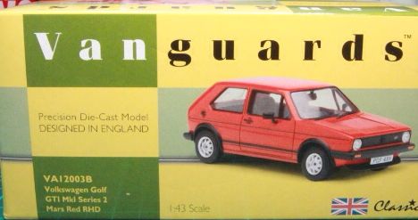 VANGUARD - MK1 SER2 toy car collectible - Main Image 2