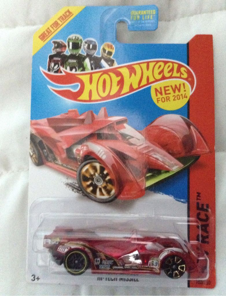 Hi-Tech Missile Error - Hw Race -2014 X-racers toy car collectible - Main Image 1