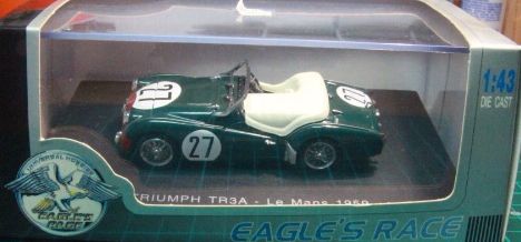TRIUMPH #27 - Le mans toy car collectible - Main Image 2