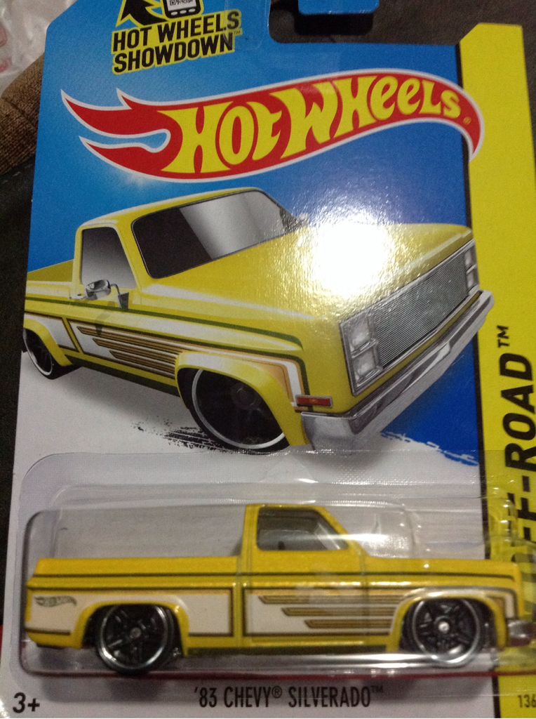 ’83 Chevy Silverado - 2014 HW Off-Road - Hot Trucks toy car collectible - Main Image 1