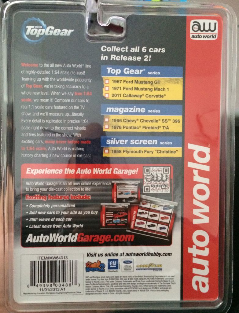 Auto World 2011 Callaway Corvette - Top Gear toy car collectible - Main Image 2