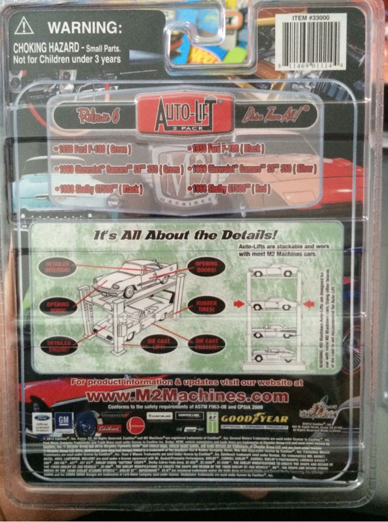 Ford F-100 1956 - M2 Machines Auto Lift 2 Pack toy car collectible - Main Image 2