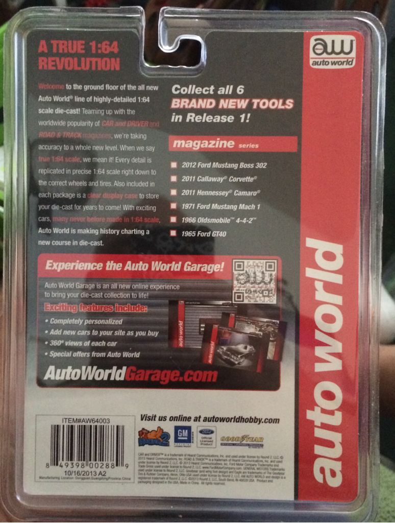 Oldsmobile 442 1966 - Magazine Series toy car collectible - Main Image 2