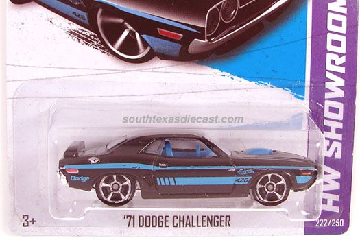 ’71 Dodge Challenger - HW Showroom toy car collectible - Main Image 1