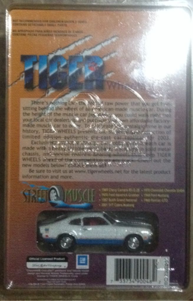 1970 Ford Maverick Grabber - Street Muscle toy car collectible - Main Image 2