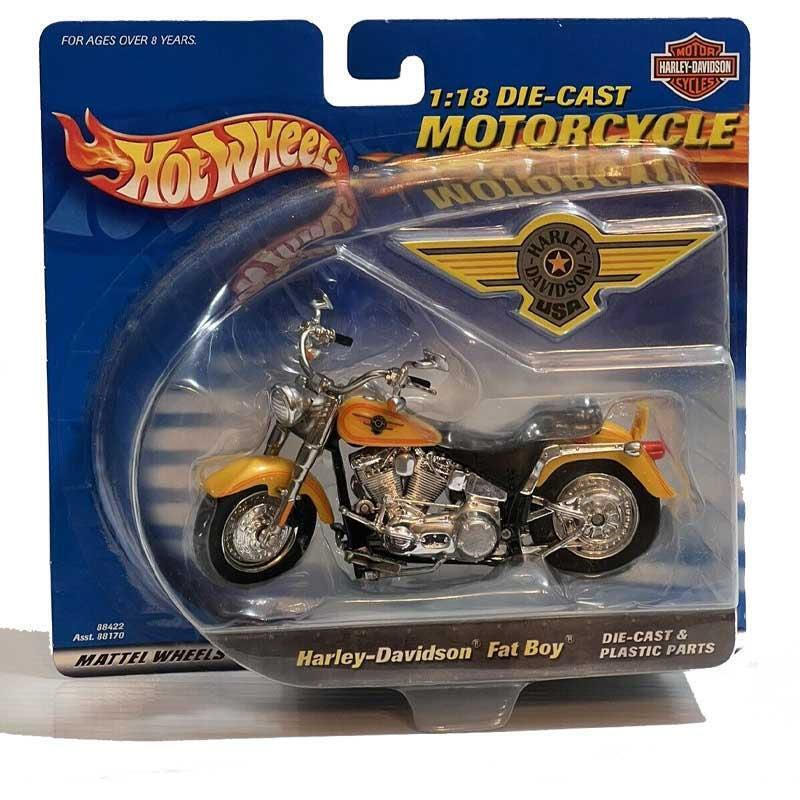 Harley-Davidson Fatboy - HARLEY-DAVIDSON (MOTORCYCLES) toy car collectible - Main Image 2
