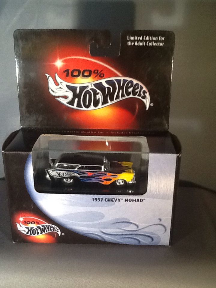 BLACK BOX 1957 Chevy Nomad - 100% Hot Wheels toy car collectible - Main Image 1