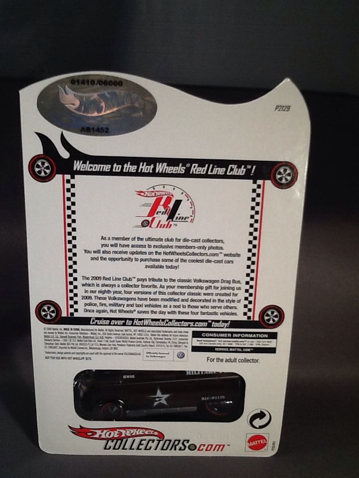 Volkswagen Drag Bus - Military toy car collectible - Main Image 2