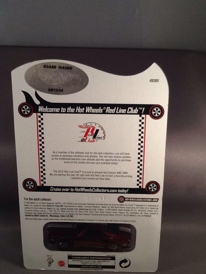 AMC AMX - RLC toy car collectible - Main Image 2