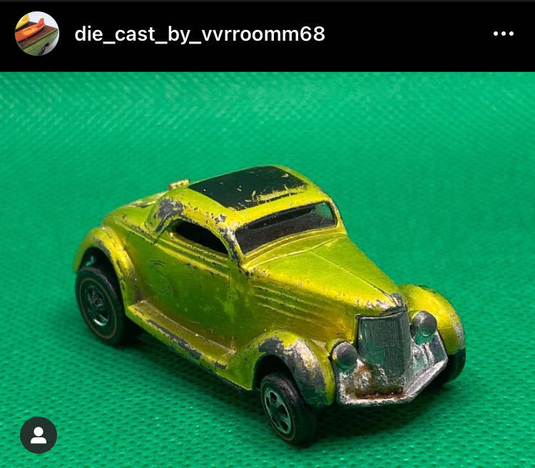 Classic ‘36 Ford Coupe - Hot Wheels toy car collectible - Main Image 4