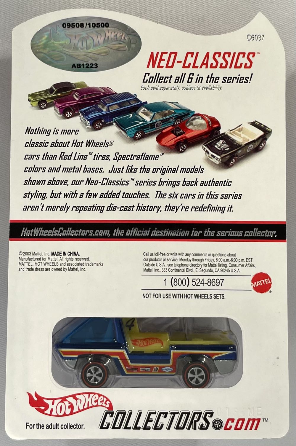 RLC Neo Classics Series 3 : 5/6 Tow Truck - NEO Classics Series 3 toy car collectible - Main Image 4