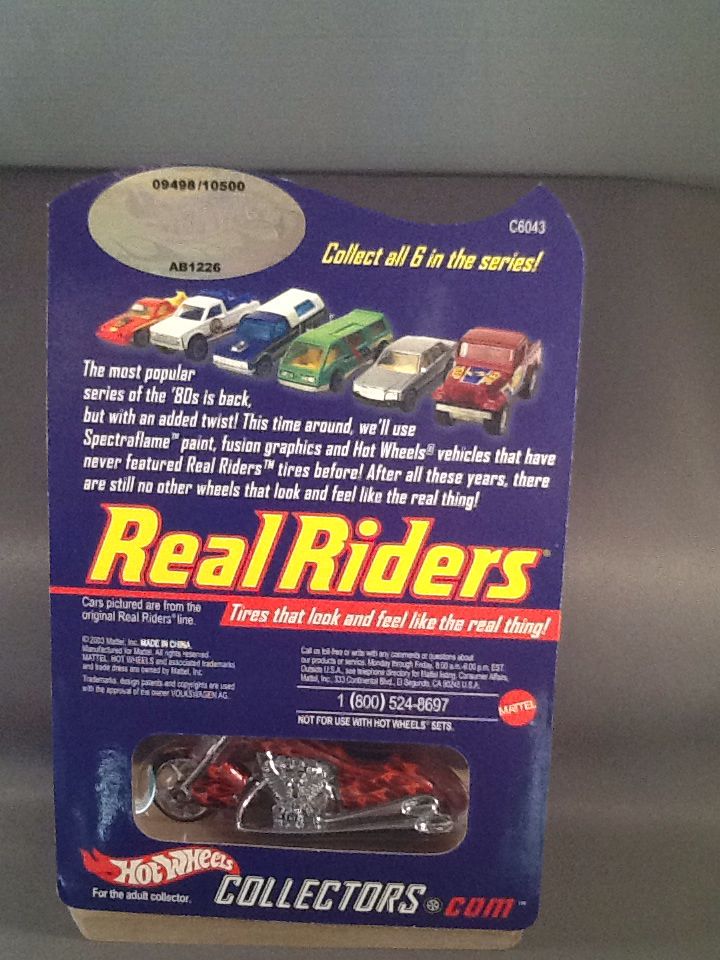 Scorchin’ Scooter - RLC Real Riders Series 3 toy car collectible - Main Image 2