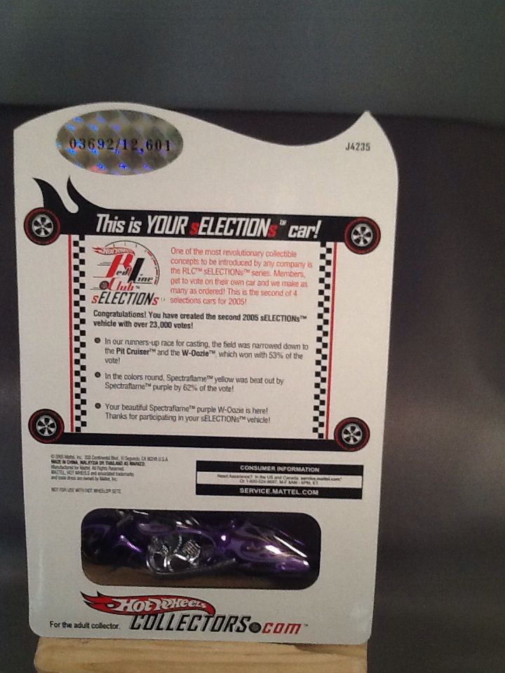 W-Oozie - RLC Selections toy car collectible - Main Image 2