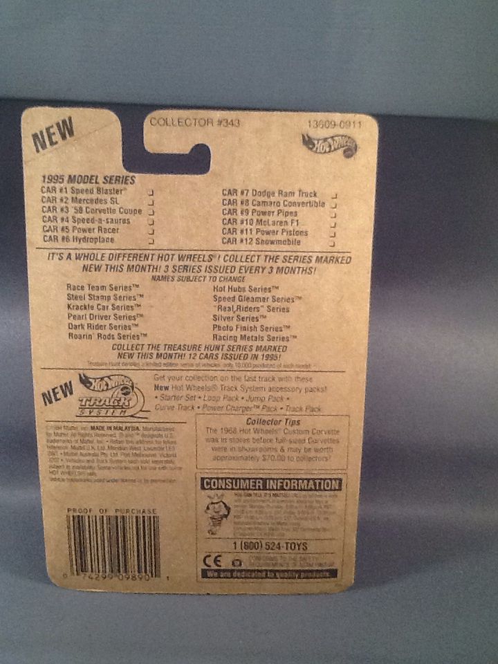 SPEED BLASTER - 1995 Model Series toy car collectible - Main Image 2