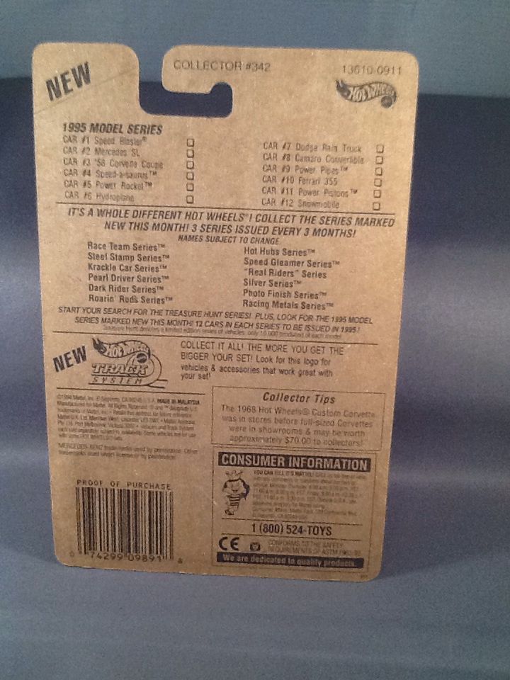 Mercedes SL - 1995 New Model Series toy car collectible - Main Image 2