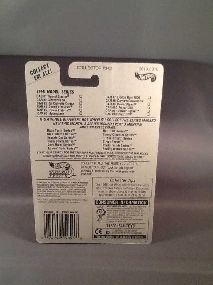 Mercedes SL - 1995 Model Series toy car collectible - Main Image 2