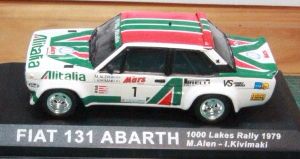 FIAT #1 - 131 toy car collectible - Main Image 1