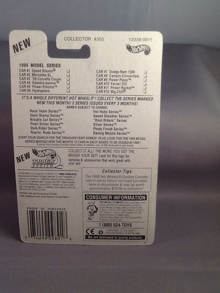 10/12 Ferrari 355 - 1995 - HW New Model Series™️ toy car collectible - Main Image 2