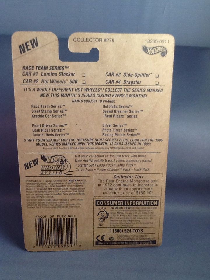 Dragster - Race Team Series toy car collectible - Main Image 2