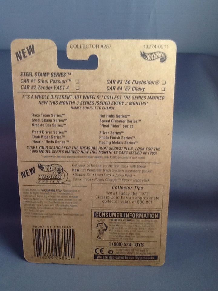 Zender Fact 4 - 1995 Steel Stamp Series toy car collectible - Main Image 2