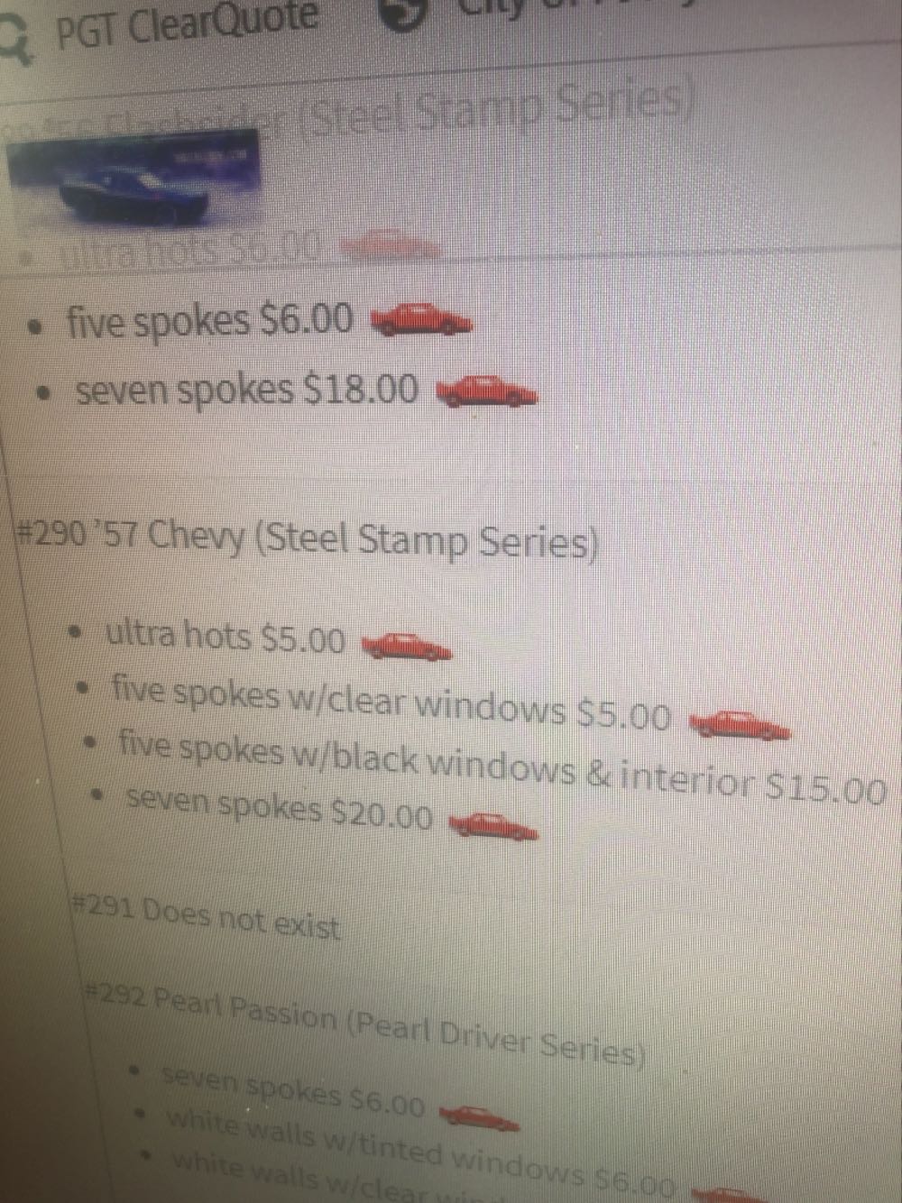 ’57 Chevy - 1995 Steel Stamp Series toy car collectible - Main Image 3