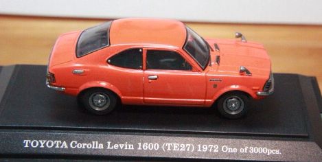 TOYOTA - TE27 toy car collectible - Main Image 1