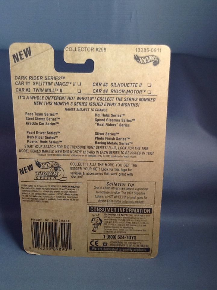 Twin Mill II - Dark Rider toy car collectible - Main Image 2