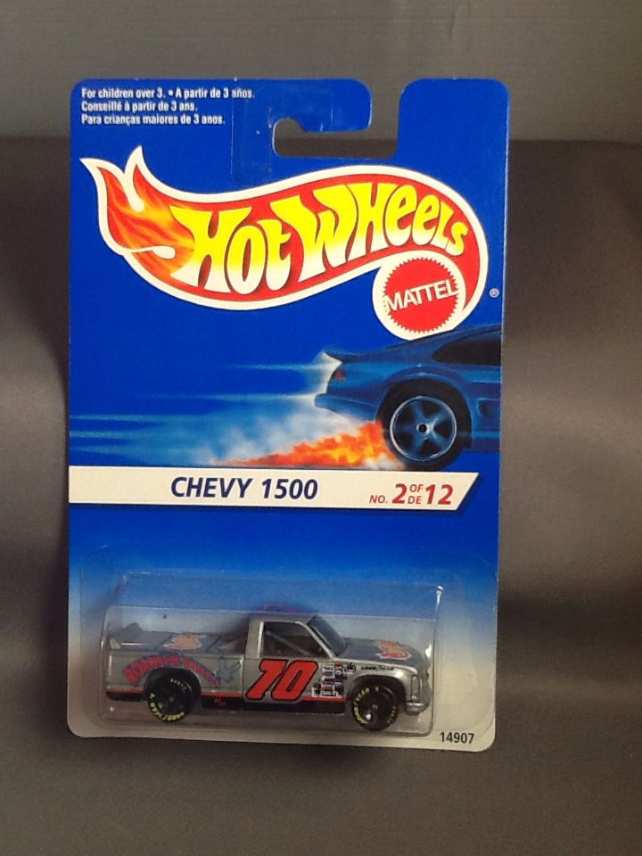 1990 #367 Chevy 1500 Silver Painted Base b7sp - First Editions toy car collectible - Main Image 1