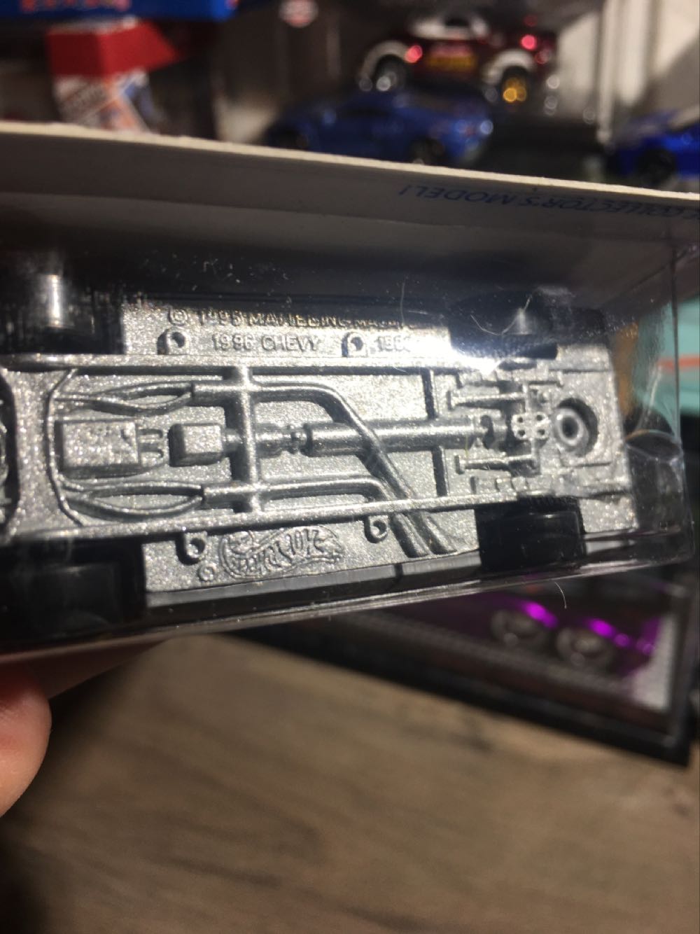 1990 #367 Chevy 1500 Silver Painted Base b7sp - First Editions toy car collectible - Main Image 4