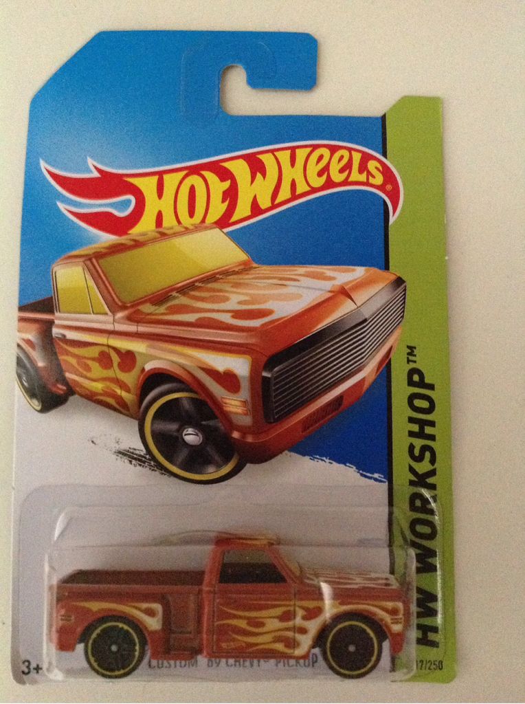 Custom ’69 Chevy Pickup - HW WORKSHOP toy car collectible - Main Image 1