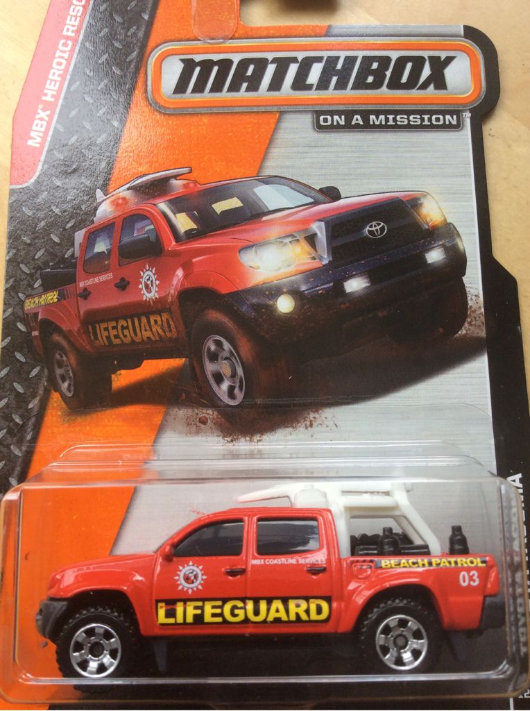 Toyota Tacoma (Loose) - MBX Heroic Rescue toy car collectible - Main Image 1