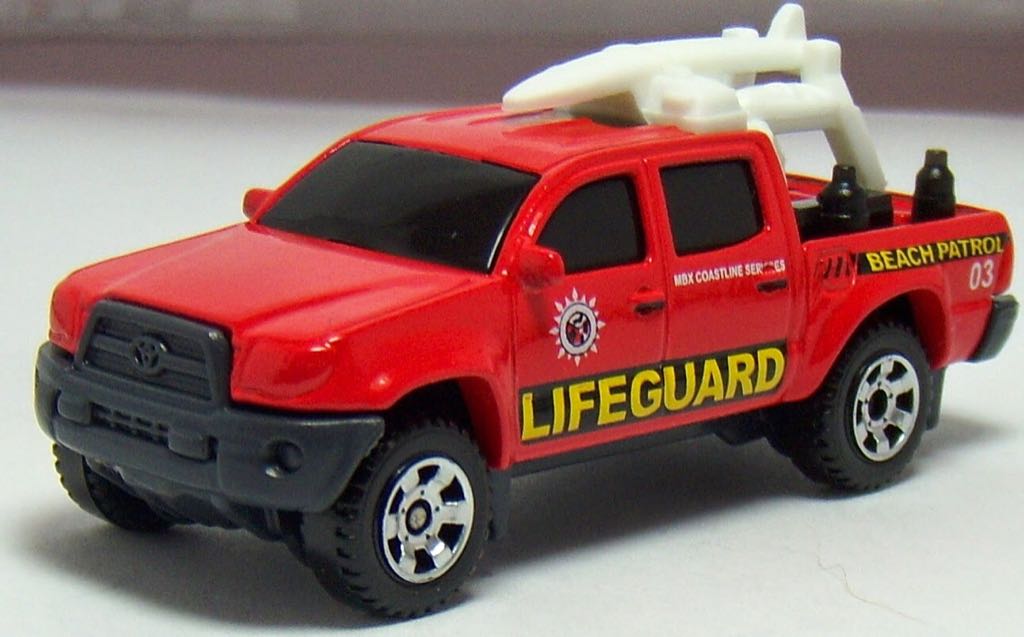 Toyota Tacoma (Loose) - MBX Heroic Rescue toy car collectible - Main Image 2
