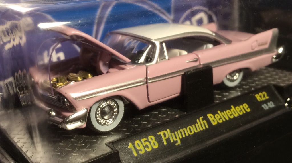 Plymouth Belvedere / 1958 - 2013 Castline M2 Machines Auto-thentics toy car collectible - Main Image 2