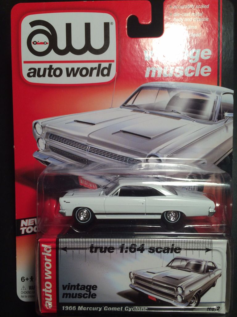 Mercury Comet Cyclone / 1966 - 2013 Autoworld Vintage muscle Cars toy car collectible - Main Image 1