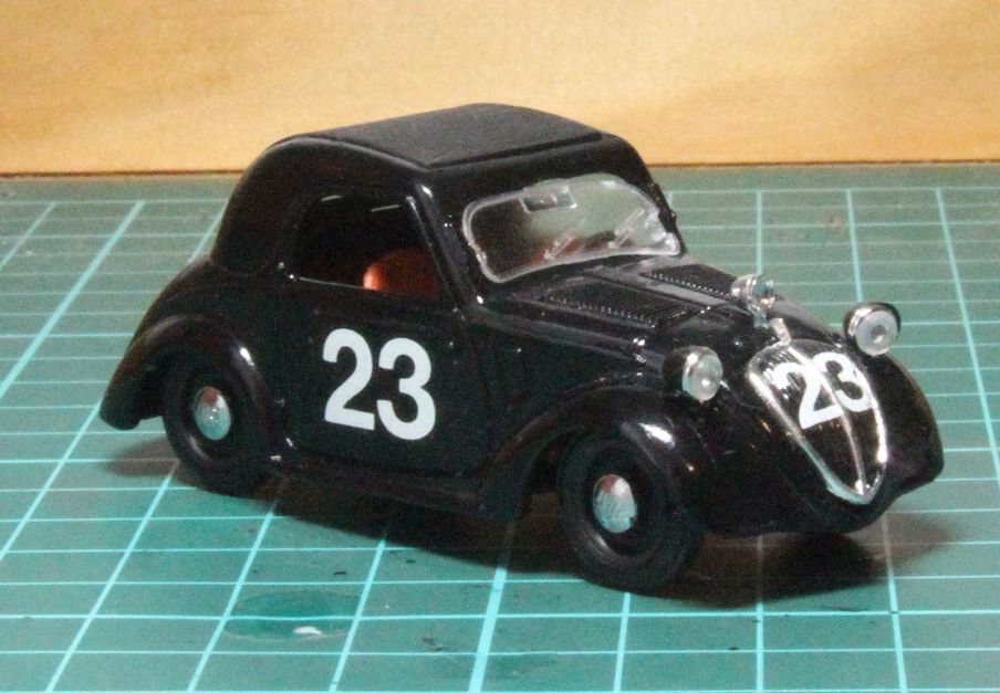 FIAT #23 - ABARTH toy car collectible - Main Image 1
