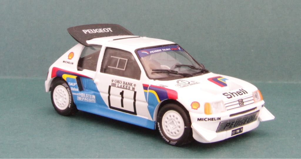 PEUGEOT #1 - T16 toy car collectible - Main Image 2