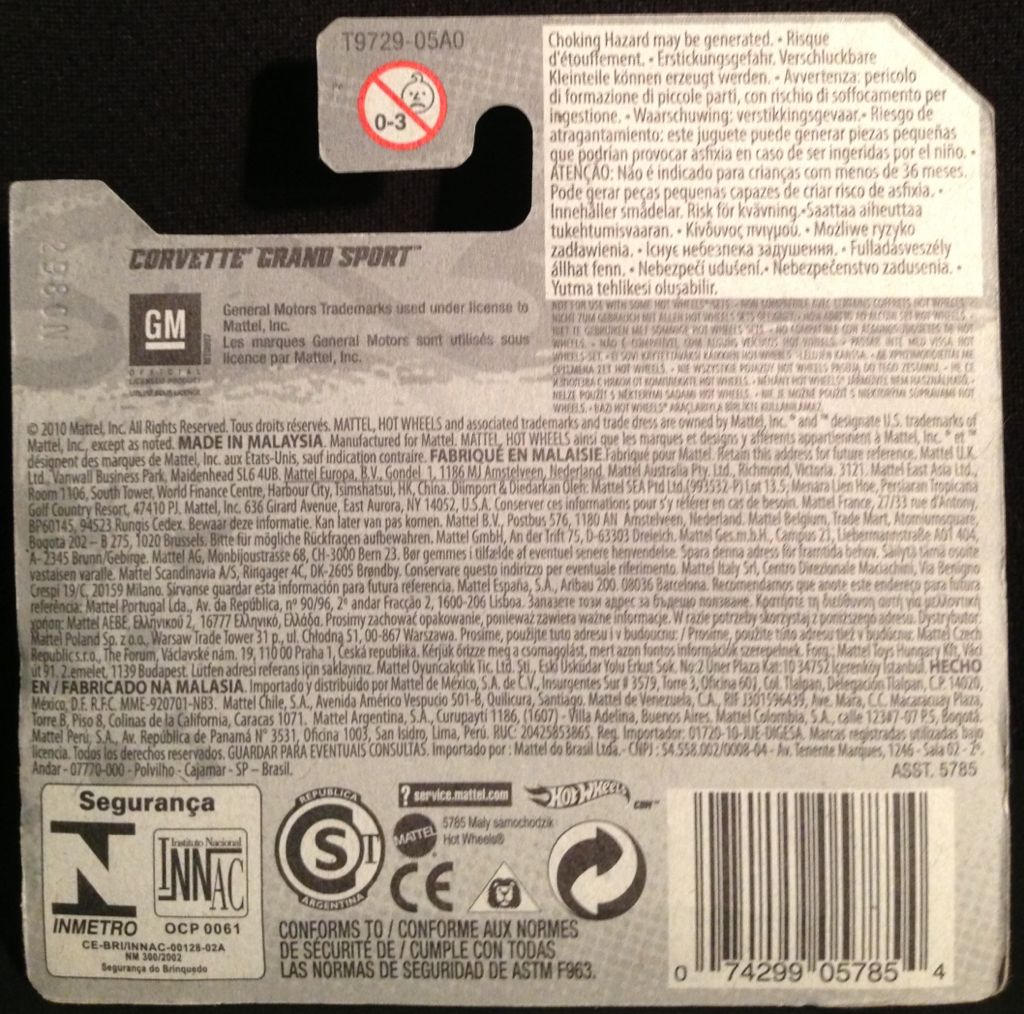 Corvette Grand Sport - 2011 T Hunts 9/15 toy car collectible - Main Image 2