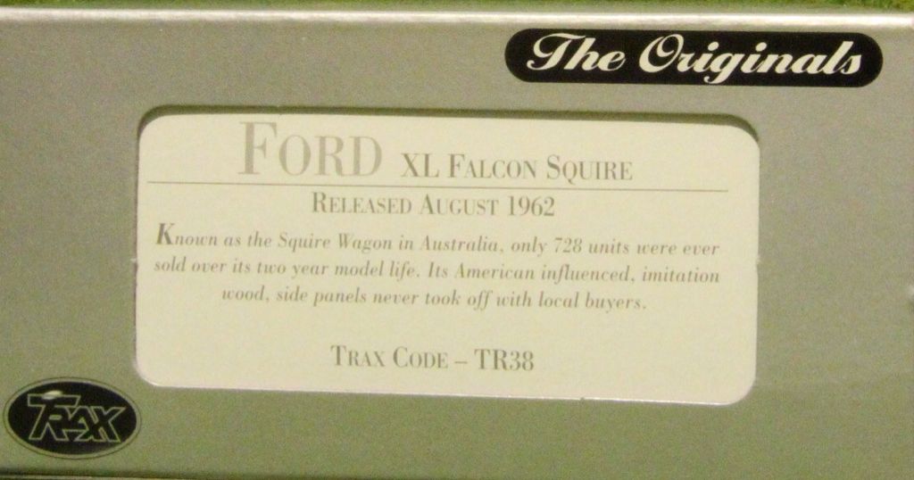 FORD - XL toy car collectible - Main Image 2