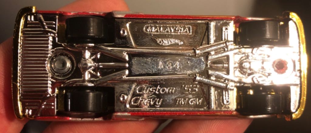 Chevy 1953 Custom - 2008 Holiday Hot Rods toy car collectible - Main Image 2