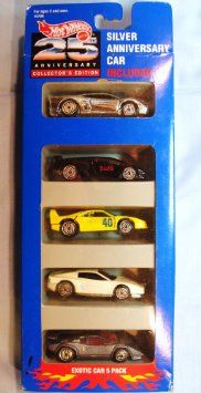 Lamborgini Countach - Silver Anniversary Exotic 5-Pack toy car collectible - Main Image 2
