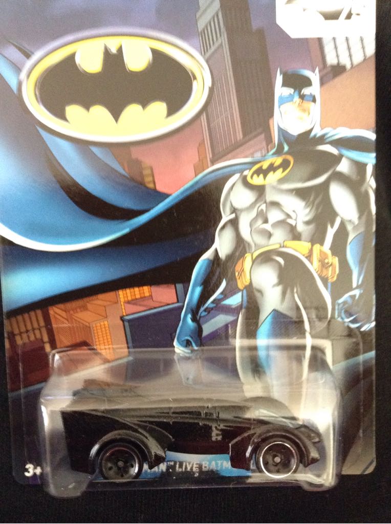 Batman Live Batmobile - 2014 Batman Series toy car collectible - Main Image 2
