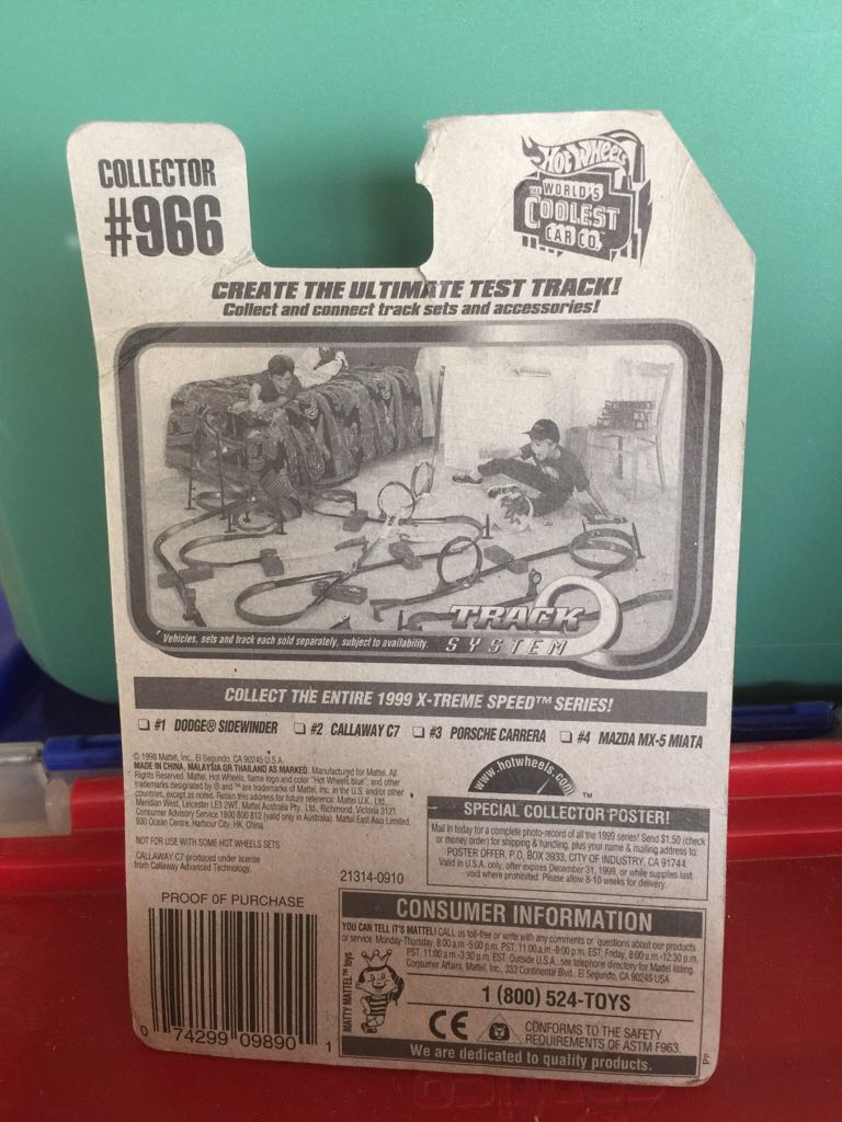 Callaway C-7 - X-treme Speed Series toy car collectible - Main Image 2