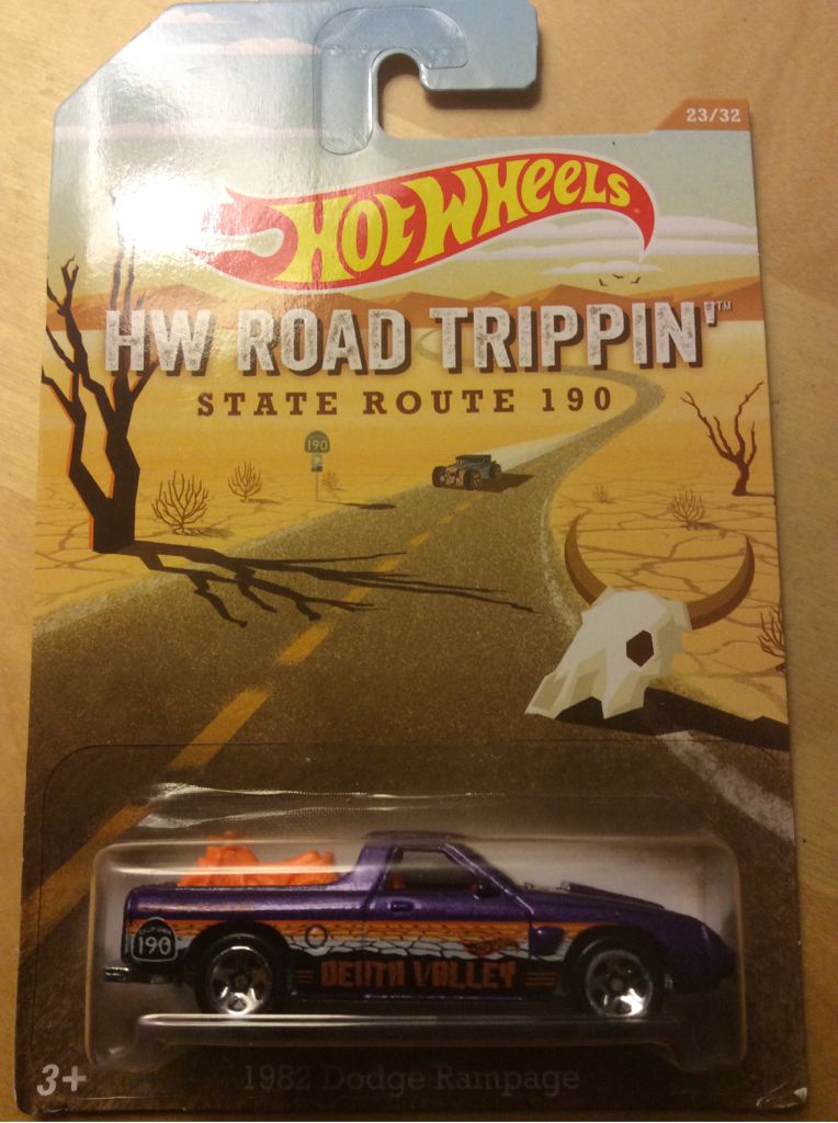 1982 Dodge Rampage - HW Road Trippin’ toy car collectible - Main Image 1