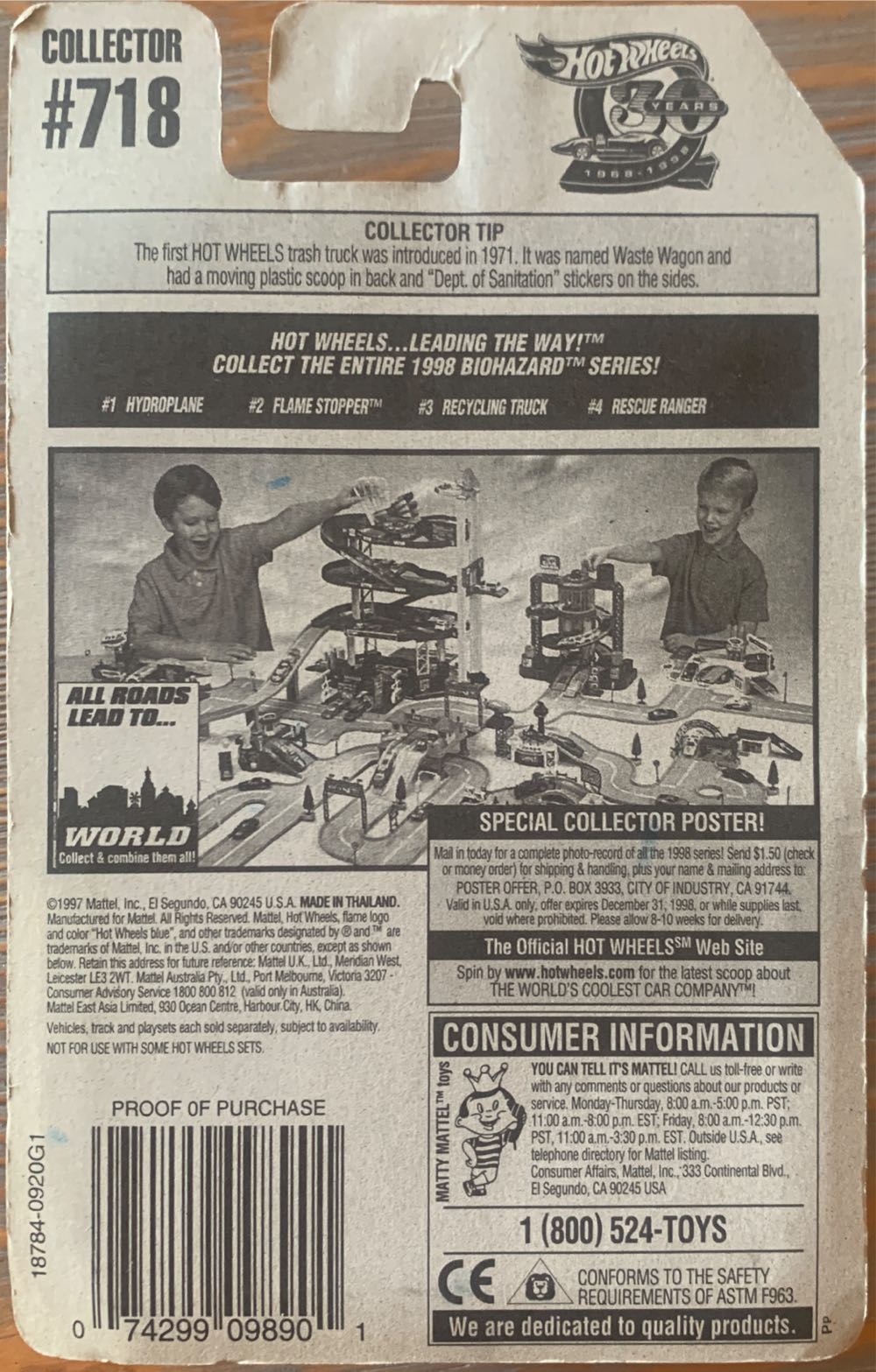 Flame Stopper - Biohazard Series toy car collectible - Main Image 3