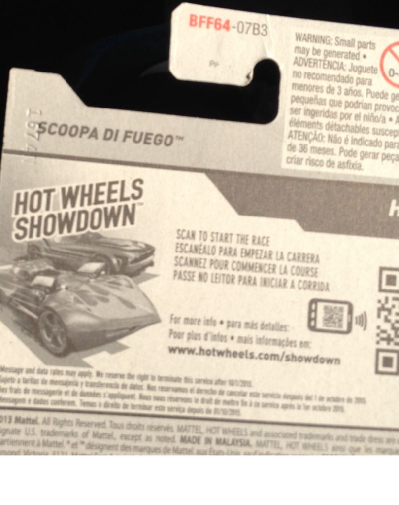 Scoopa Di Fuego - HW City - 2014 HW Goal toy car collectible - Main Image 2