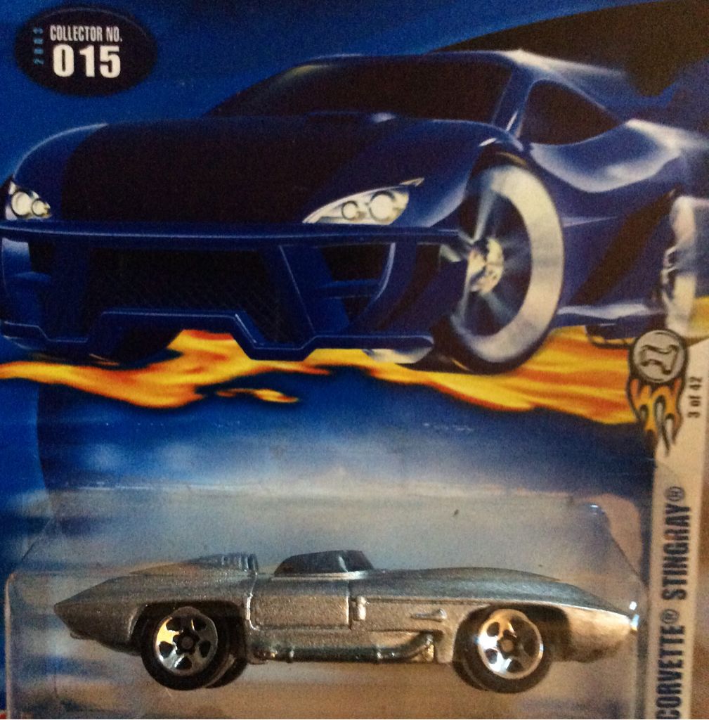 Hot Wheels Corvette Stingray - 2003 First Editions toy car collectible - Main Image 1
